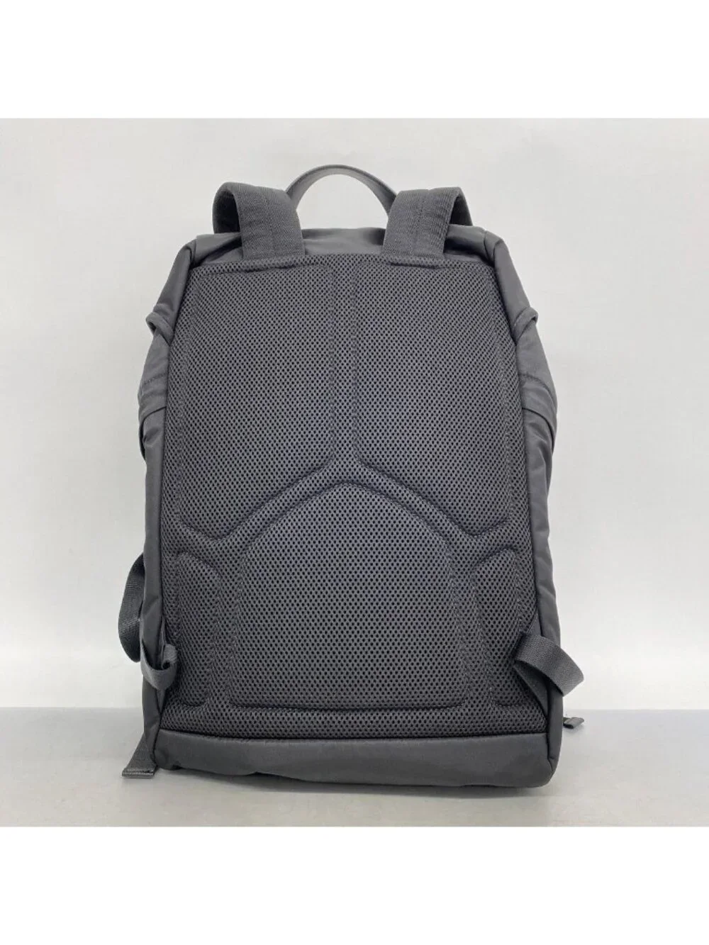 Prada Backpack Tessuto Nylon Black Silver